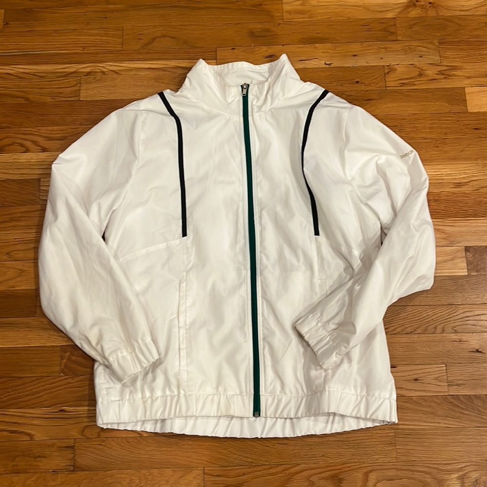 Vintage Tennis REEBOK XXL Full Zip Windbreaker Jacket. No signs of wear.